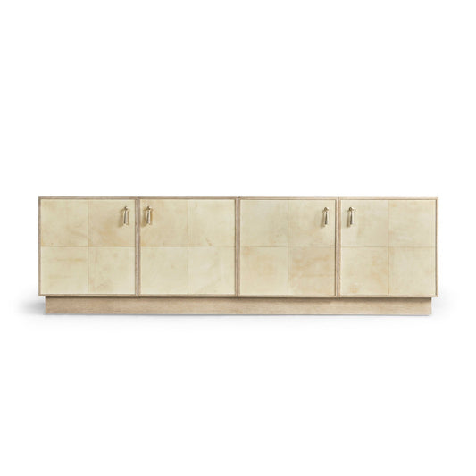 Jonathan Charles Hydra Parchment Entertainment Console
