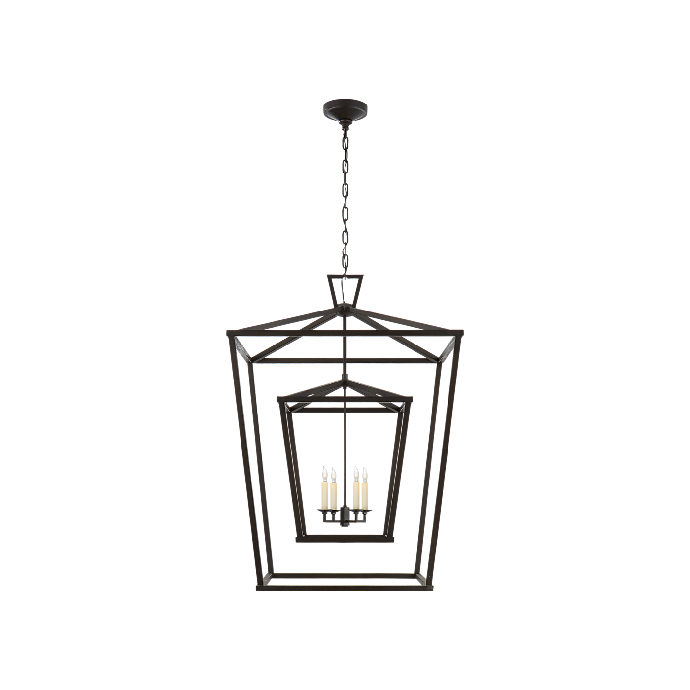 Darlana Extra Large Double Cage Lantern