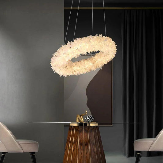 Rocast Crystal Round Modern Chandelier