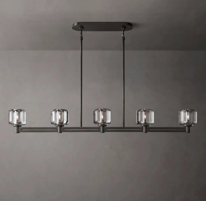 Demaret 54" Linear Ceiling Chandelier