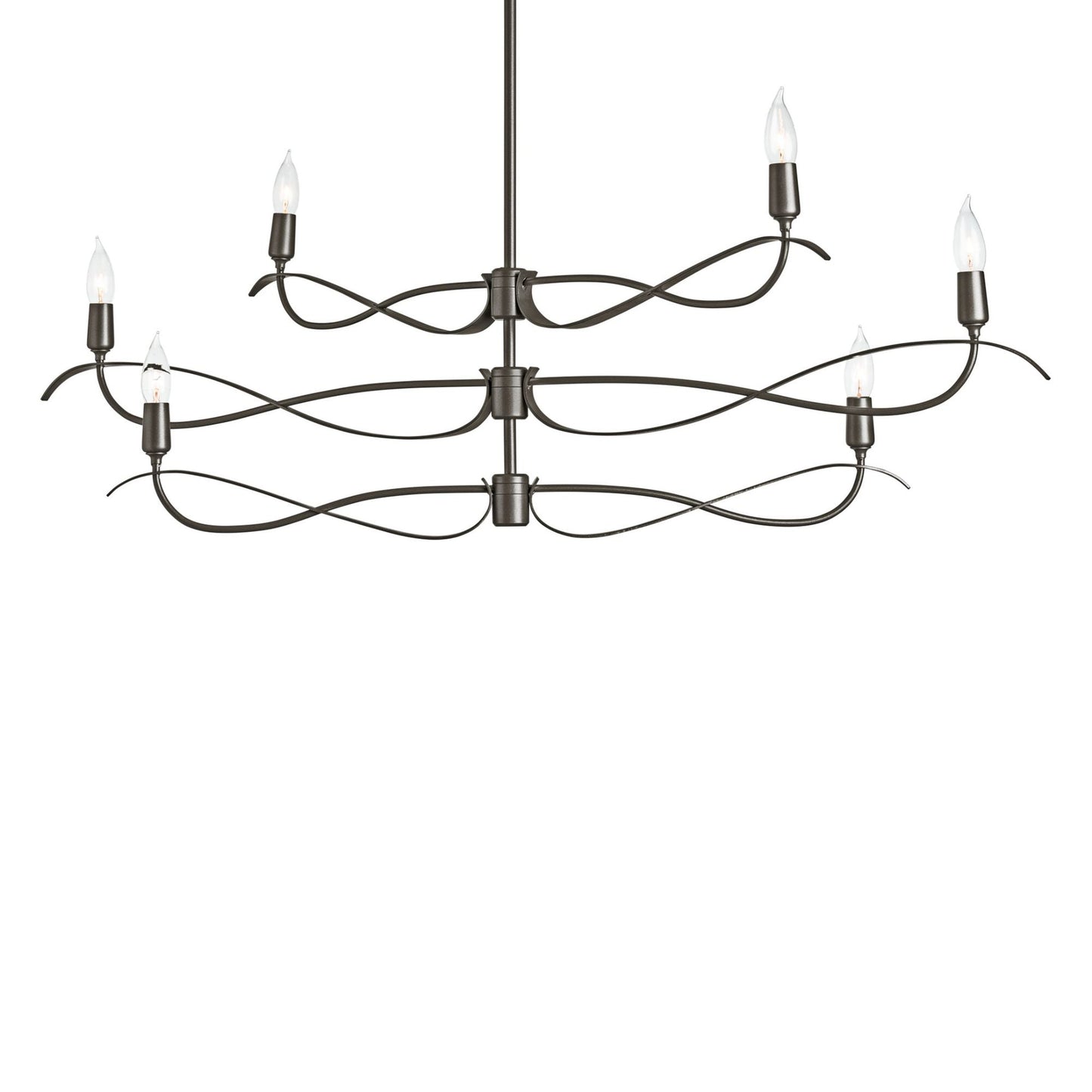 Willow 6-Light Small Chandelier 6-Light in Oil Rubbed Bronze