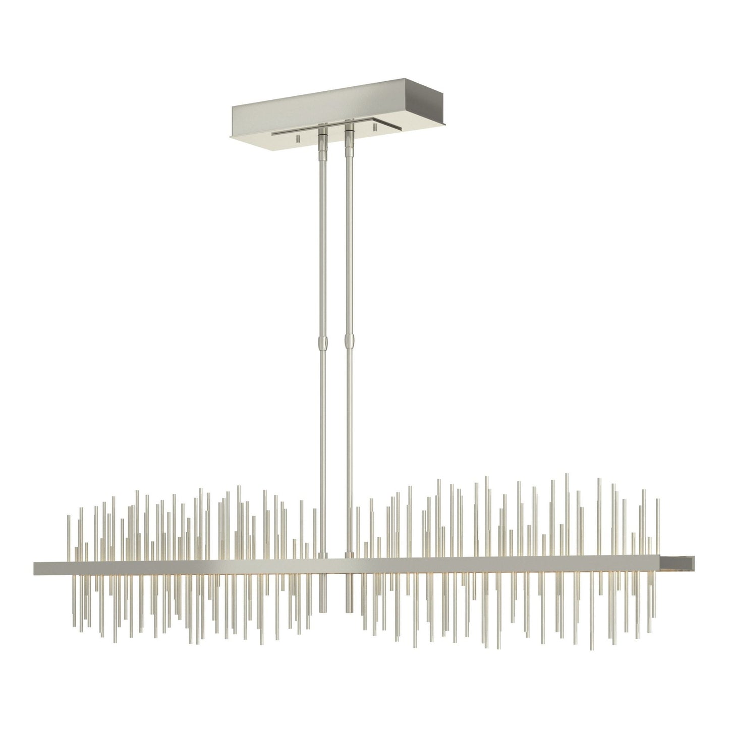 Gossamer Large LED Pendant Sterling Accent LED in Sterling