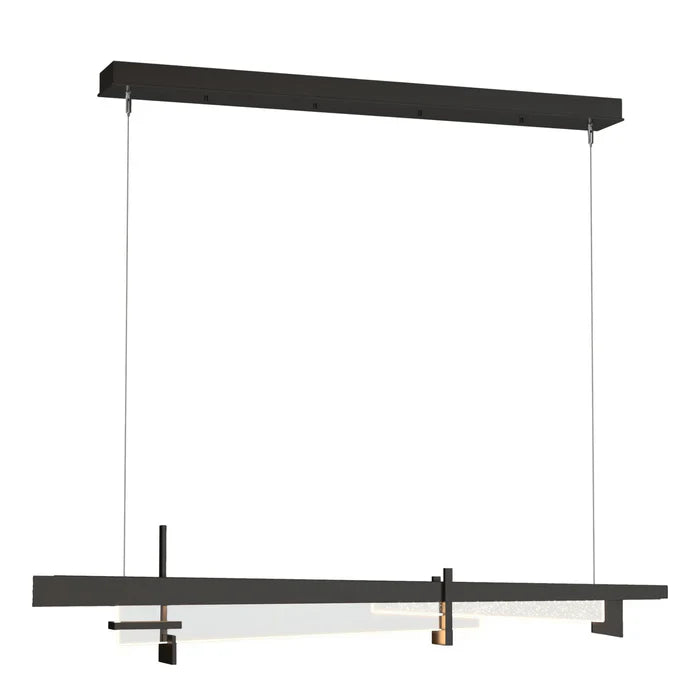 Tenon LED Pendant LED Clear Glass (ZM) in Oil Rubbed Bronze