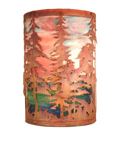 12" Wide 2 Light Wall Sconce