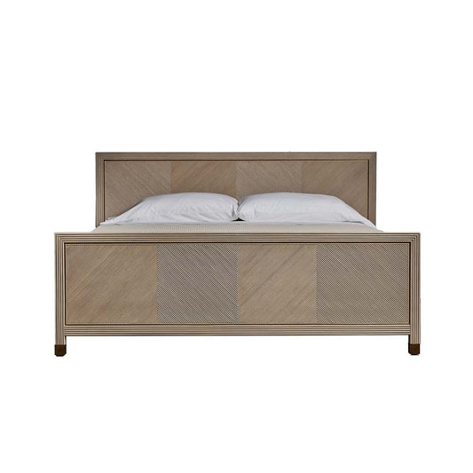Interlude Jensen Grey Wash King Bed