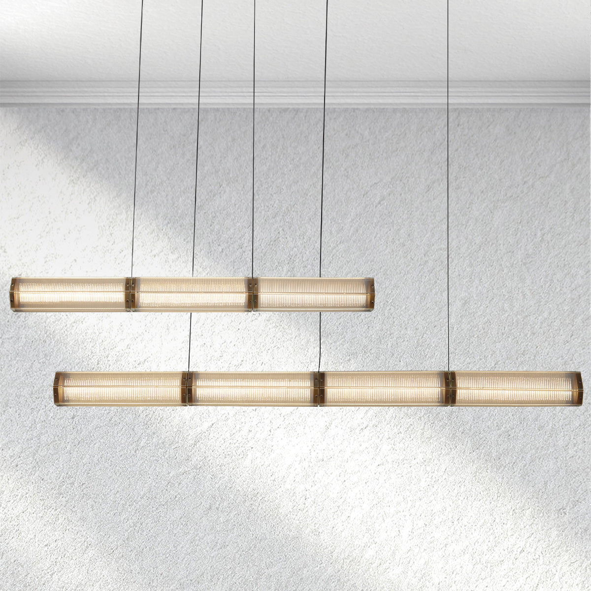 Furnio Sunleaf Linear Chandelier