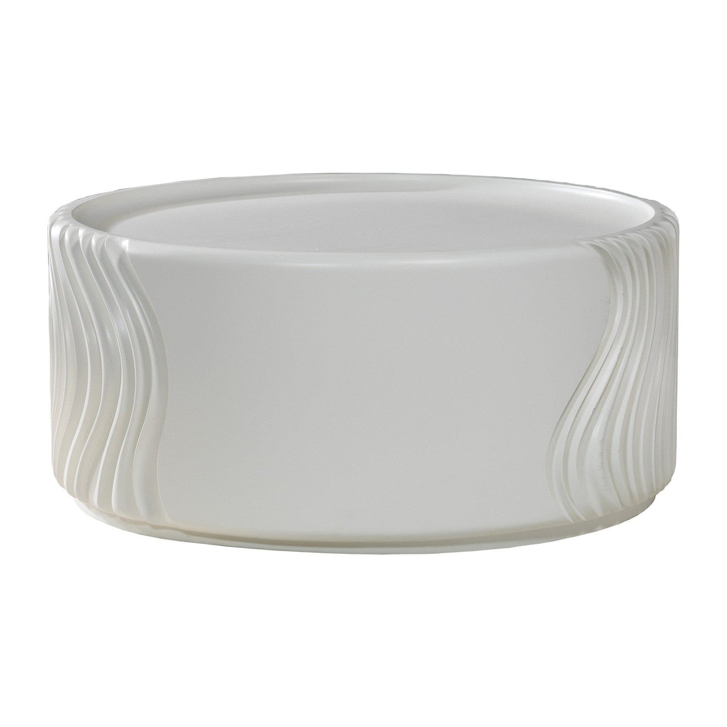 Artistica Home Signature Designs Volante Round Drum Cocktail Table