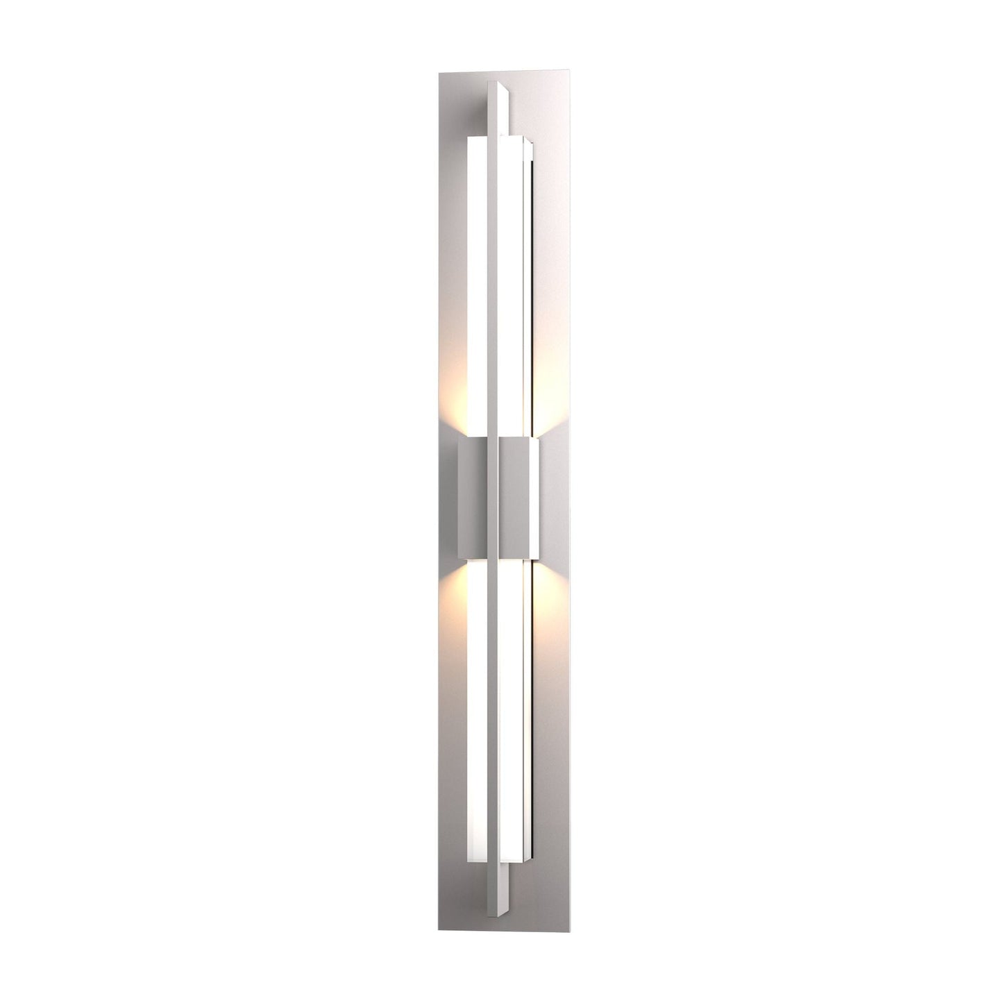 Double Axis LED Outdoor Sconce LED Clear Glass (ZM) in Coastal Burnished Steel
