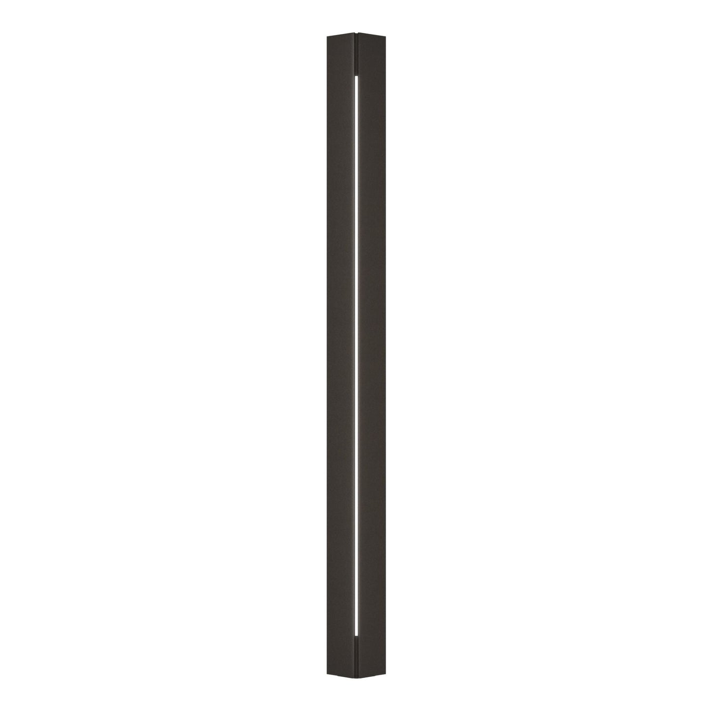 Gallery Large Outdoor Sconce 2-Light White Acrylic (ZZ) in Oil Rubbed Bronze
