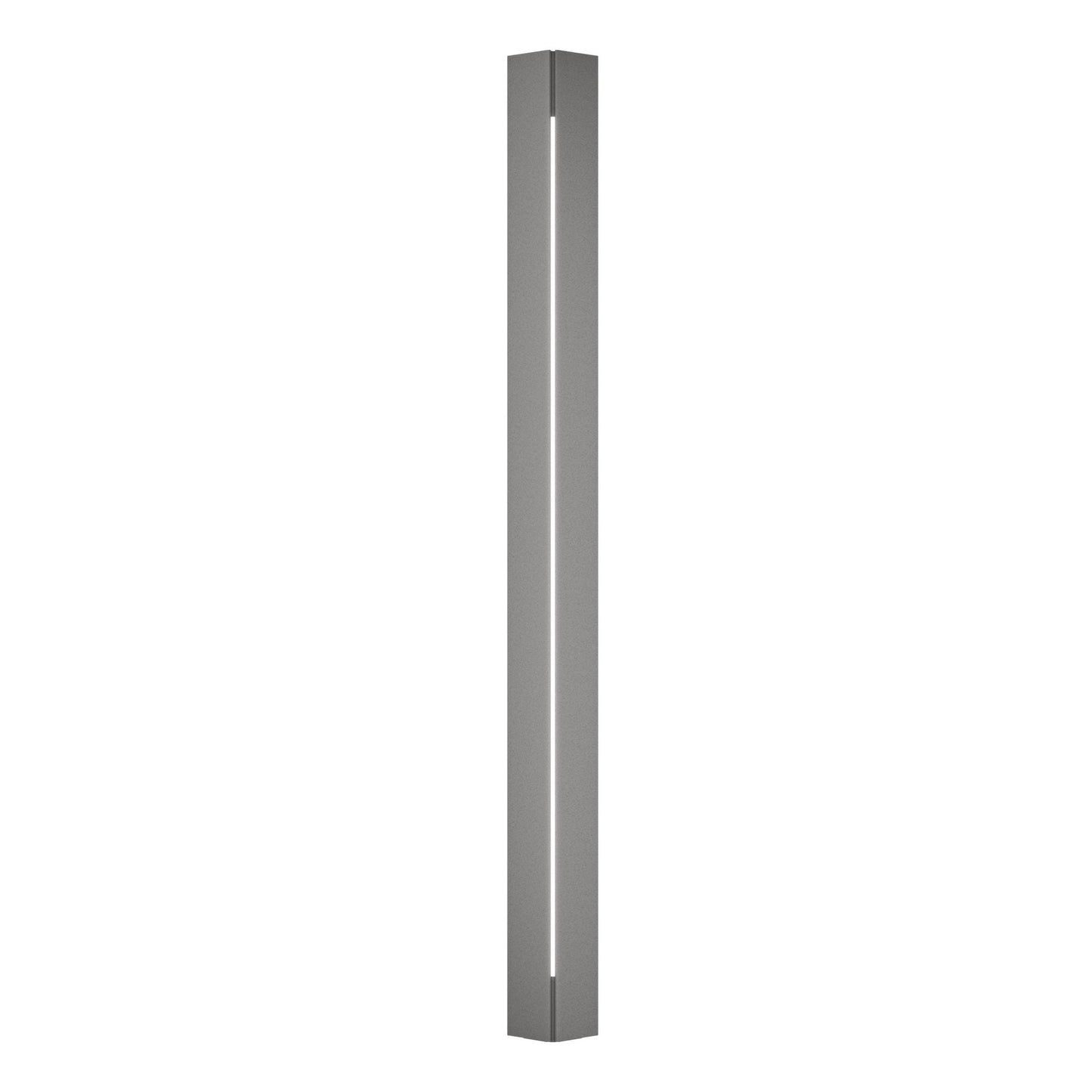 Gallery Large Outdoor Sconce 2-Light White Acrylic (ZZ) in Coastal Burnished Steel
