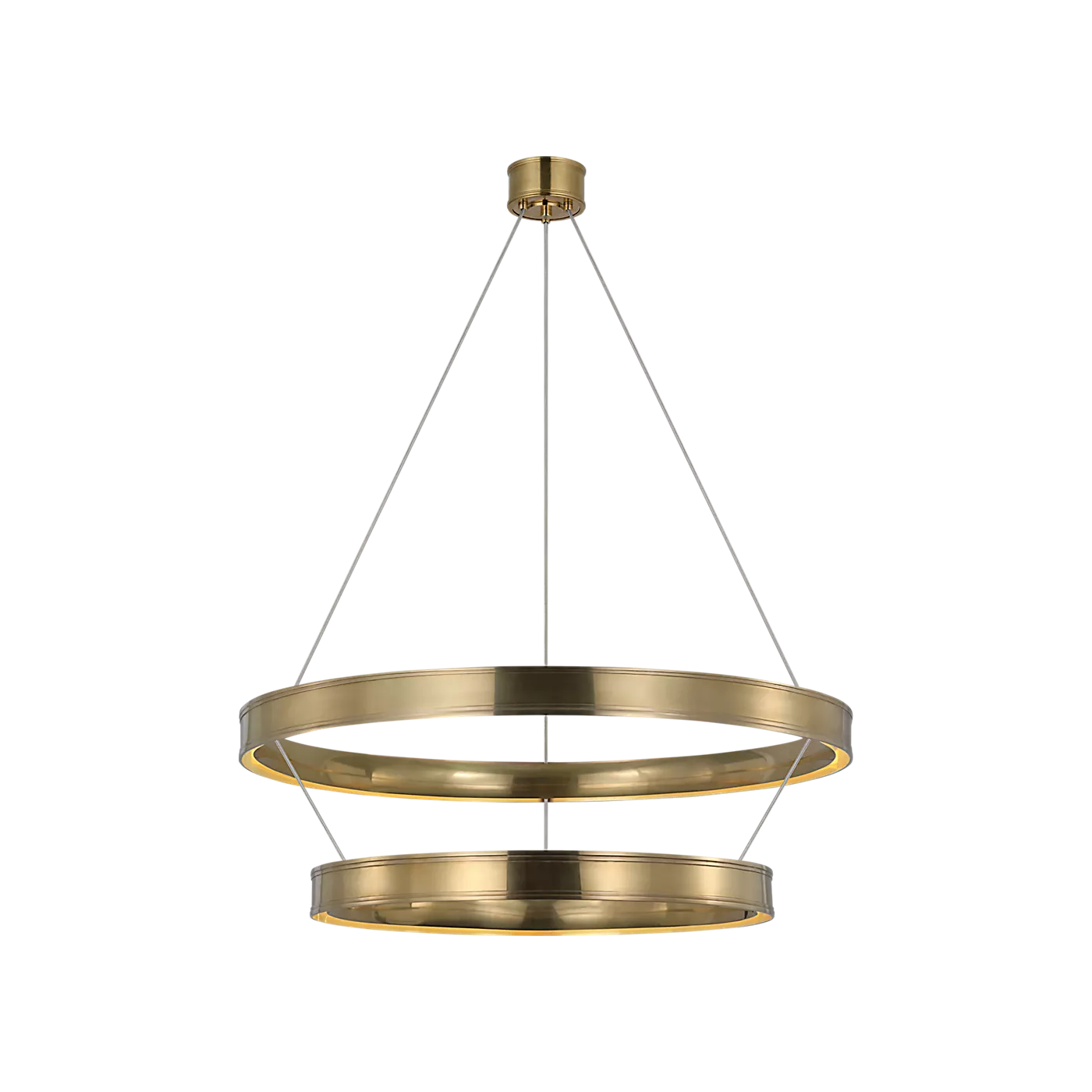 Connery 40" Two-Tier Ring Chandelier