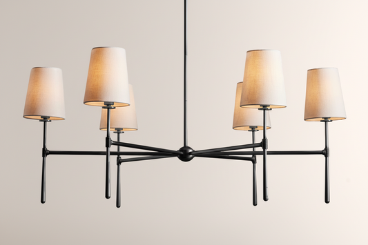 Rhoda Round Chandelier 4/6 Light