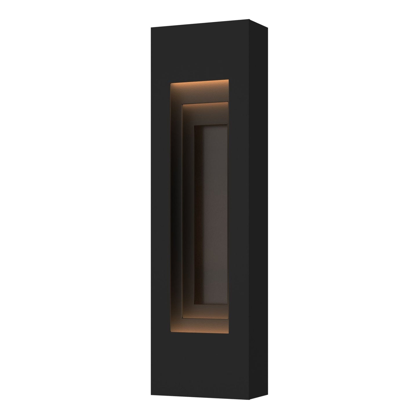 Procession Small Outdoor Sconce 2-Light Coastal Oil Rubbed Bronze Accent in Coastal Black