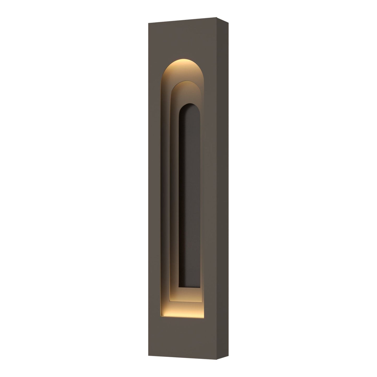 Procession Arch Large Outdoor Sconce 2-Light Coastal Oil Rubbed Bronze Accent in Coastal Dark Smoke
