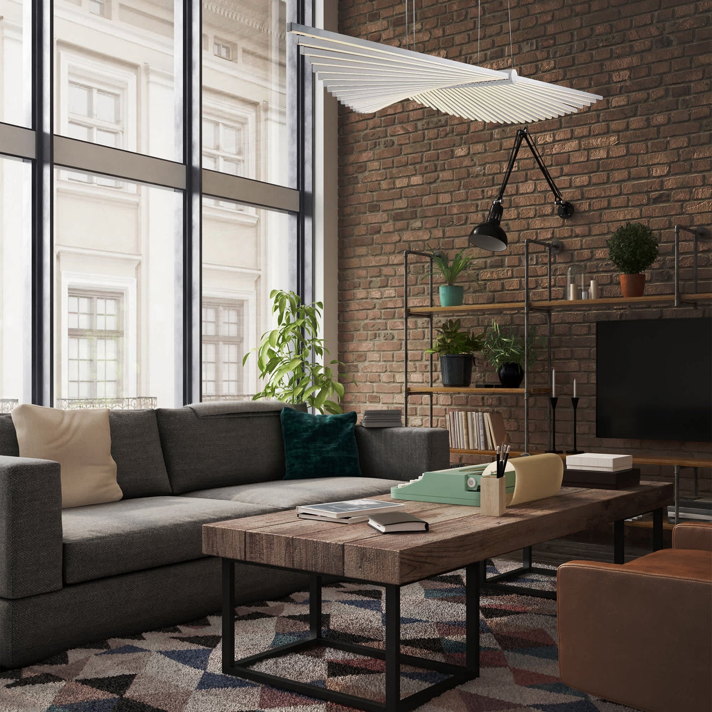 Seraph 59" Wide 3000K LED Linear Chandelier