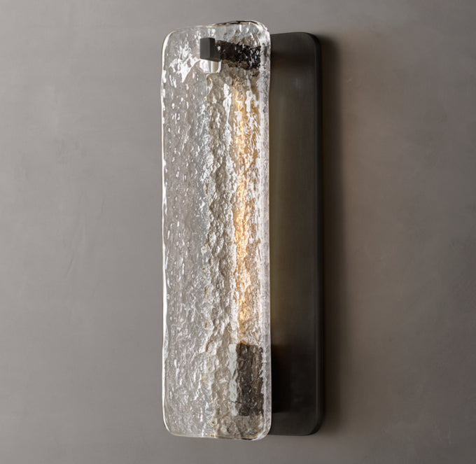 Calamette Glass Wall Sconce
