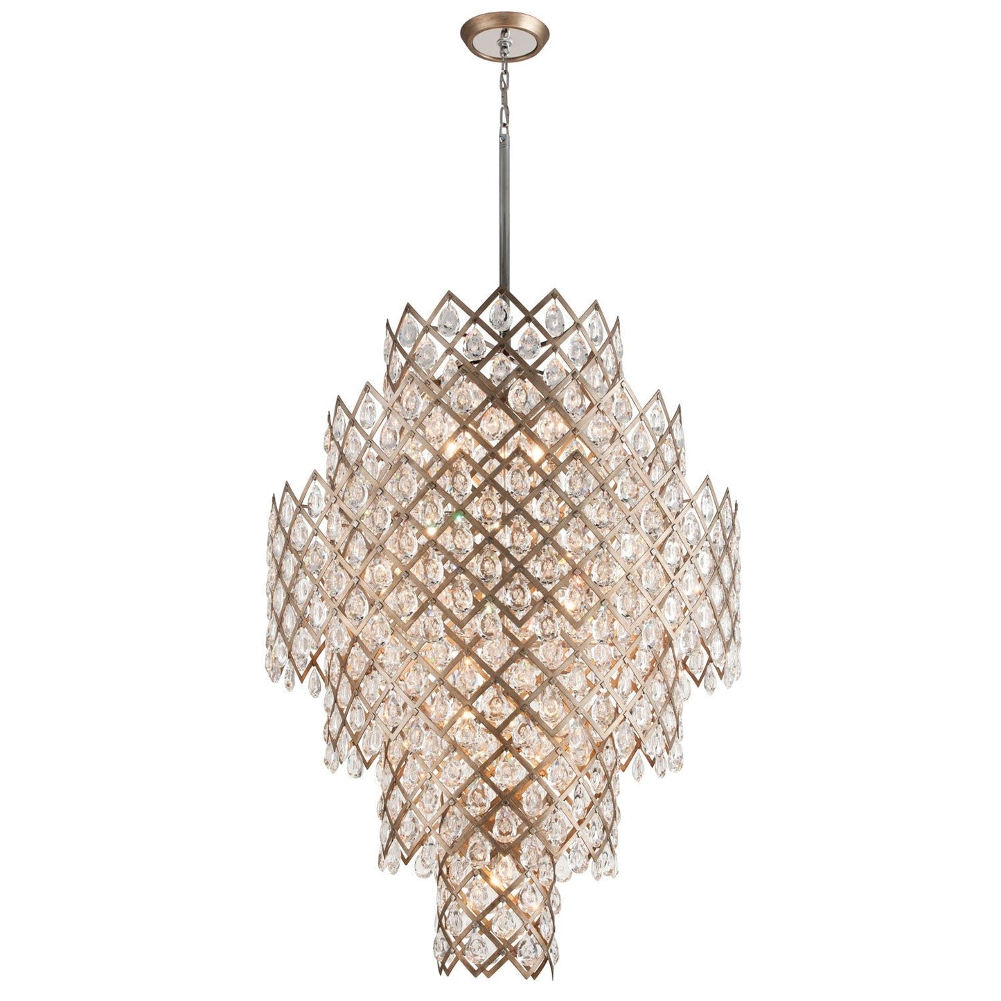 Vienna Bronze Seventeen-Light Pendant