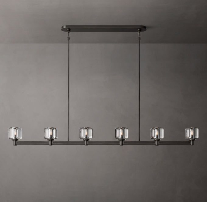 Demarets Rectilinear Linear Chandelier 72"