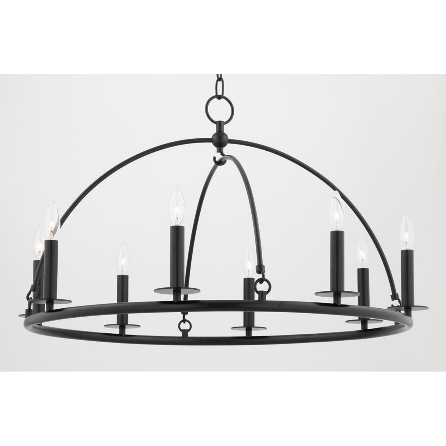 Howell 20-Light Chandelier in Aged Iron 47L x 47W x 42.25H