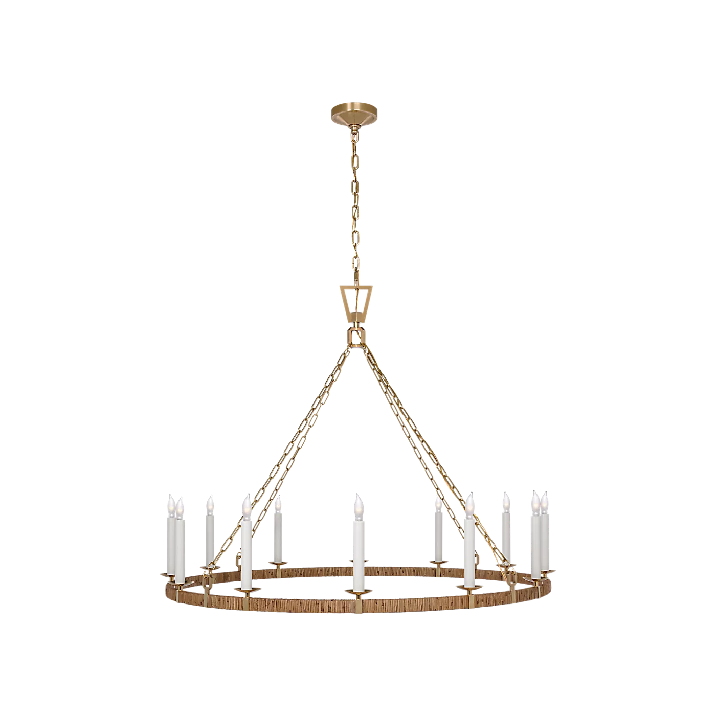 Darlana XL Wrapped Ring Chandelier