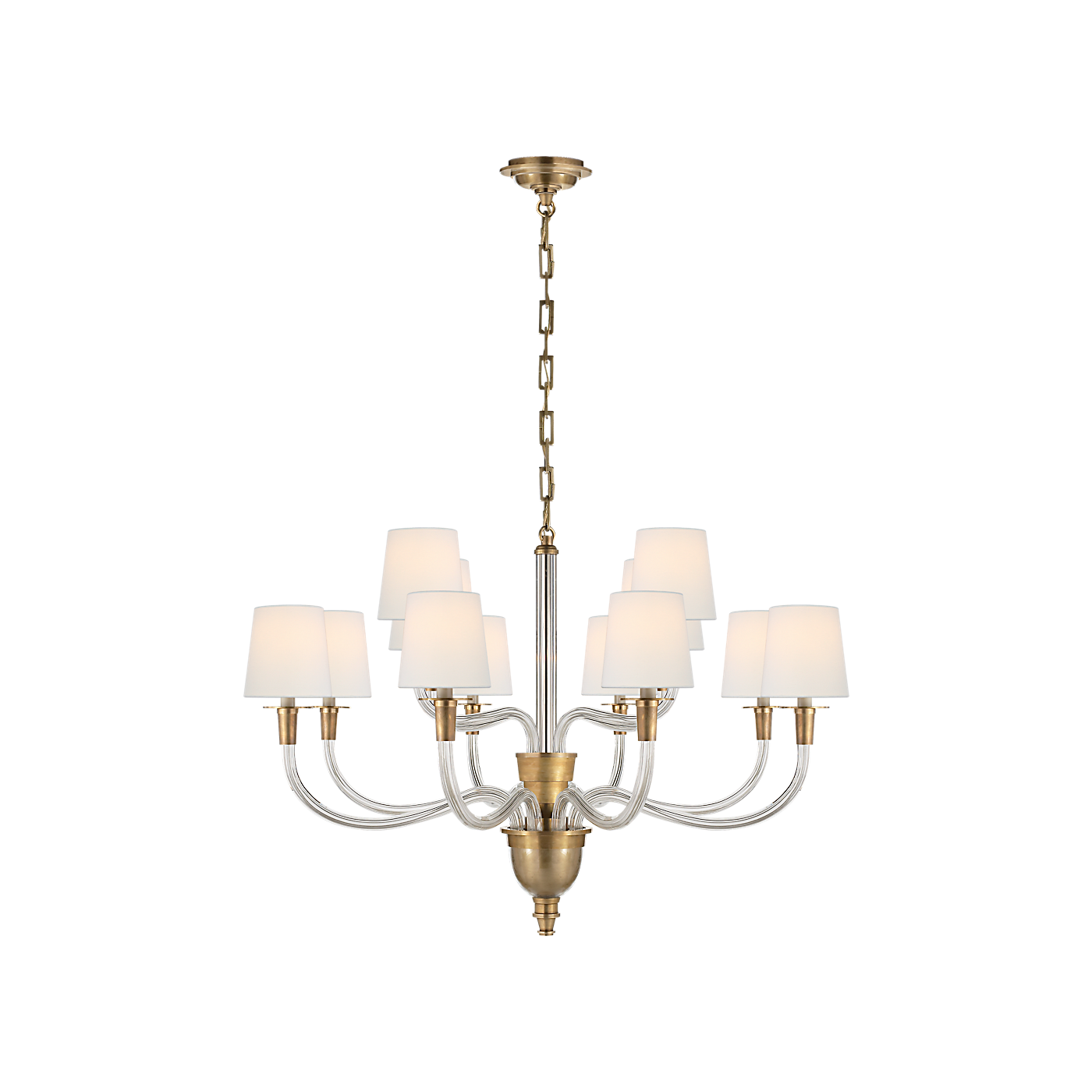 Vivian Large Two-Tier Chandelier
