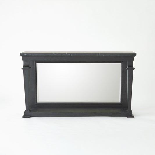 Global Views Blackened Oak Josephine Console