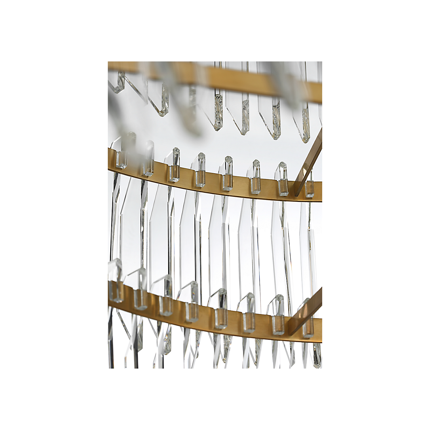Killarney 32" Layered Drum Chandelier