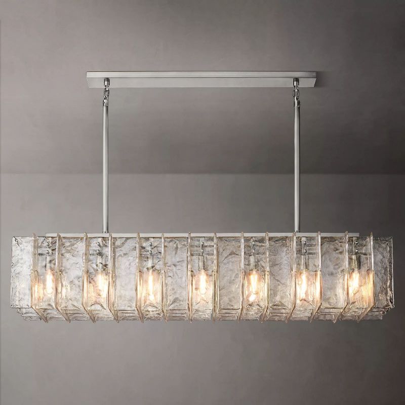 Matricon Rectangular Chandelier 67"