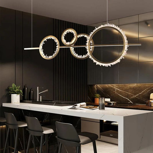 Rocast Crystal Gear Chandelier