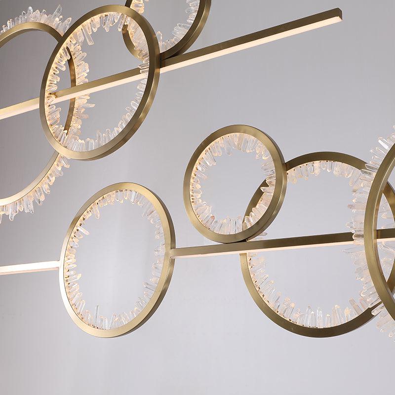 Rocast Crystal Gear Chandelier