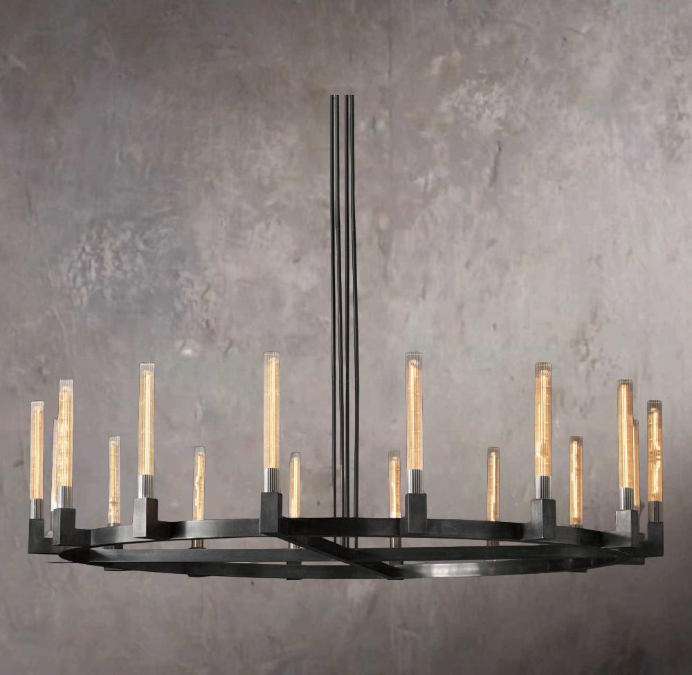 Canneles Circular Chandelier 72"