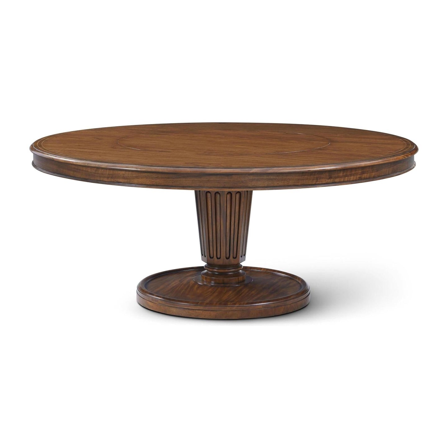 Theodore Alexander Althorp Living History Haddon Round Dining Table with Lazy Suzan