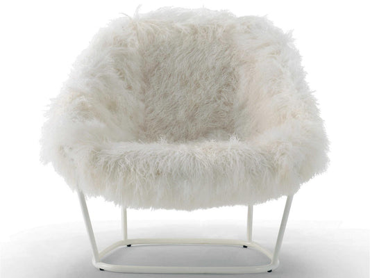 Katrin Fur Accent Chair