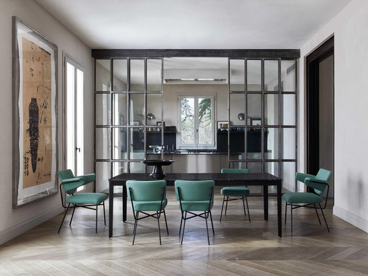 Hug Rectangular Marble Dining Table