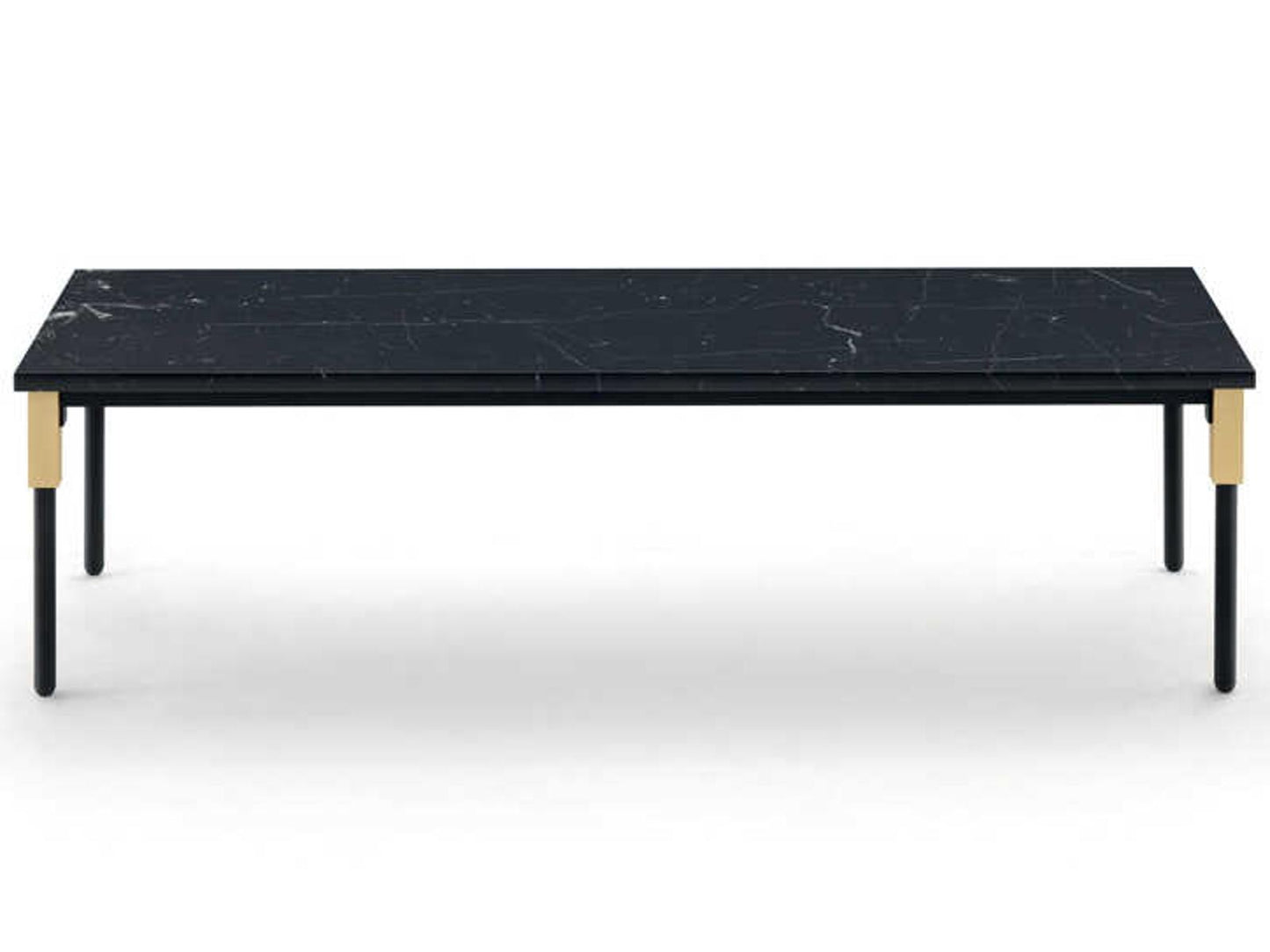 Match Rectangular Marble Coffee Table