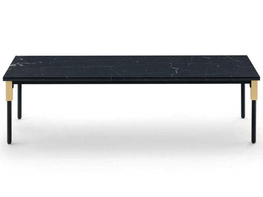 Match Rectangular Marble Coffee Table