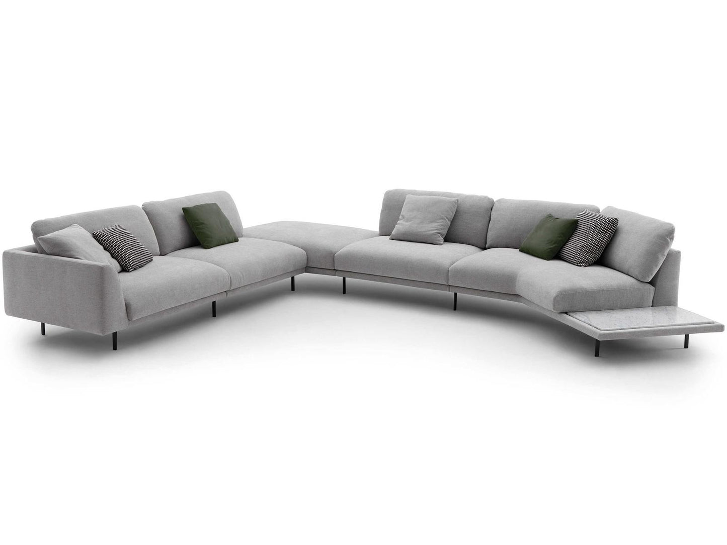 Bel Air Upholstered Sectional Sofa