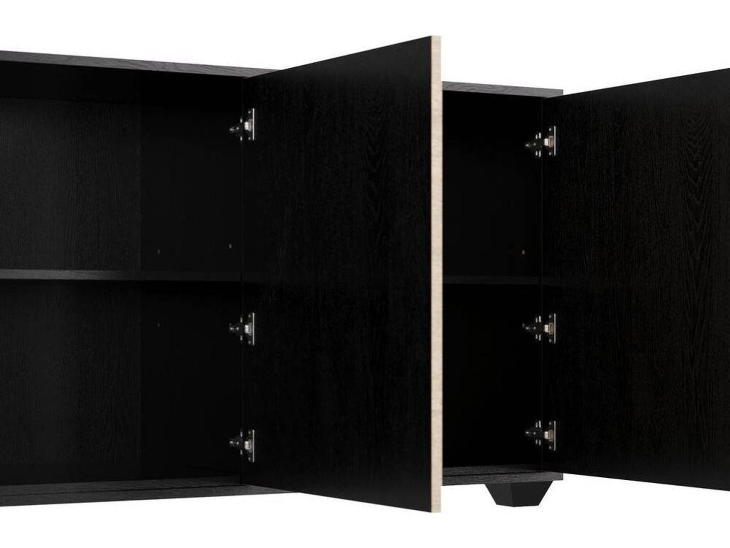 Arteriors Sapphire Chamois Gray Eucalyptus Veneer Credenza