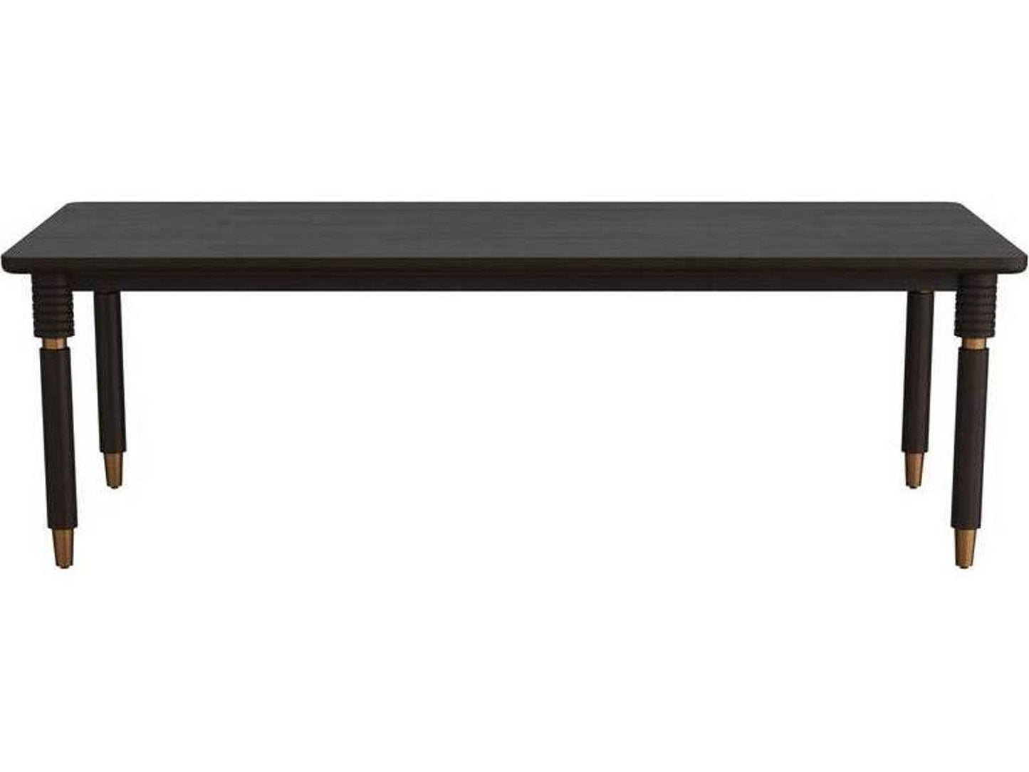 Andrade Rectangle 96-Inch Dining Table in Umber Oak Veneer