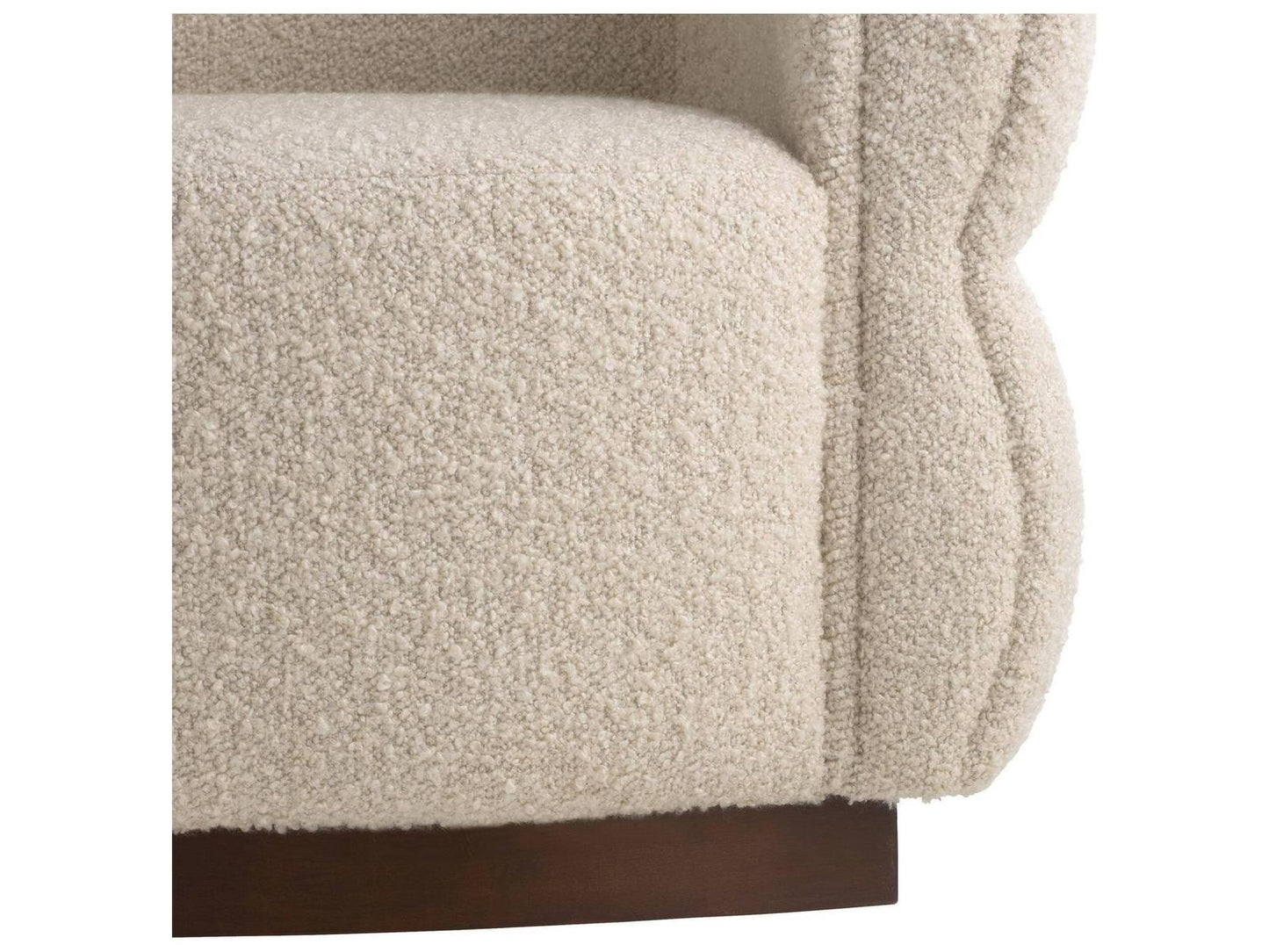 Swivel Cream Accent Chair
