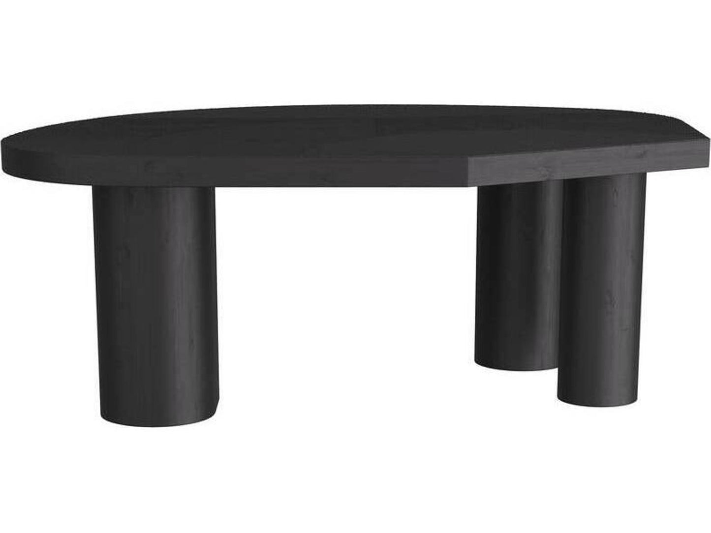 Arteriors Tribal Rectangle Coffee Table in Ebony Mango Wood