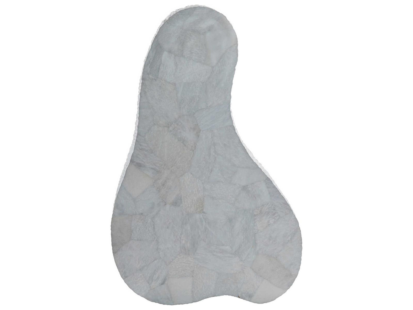Signature Designs Pangea Stone White Gray Cocktail Table