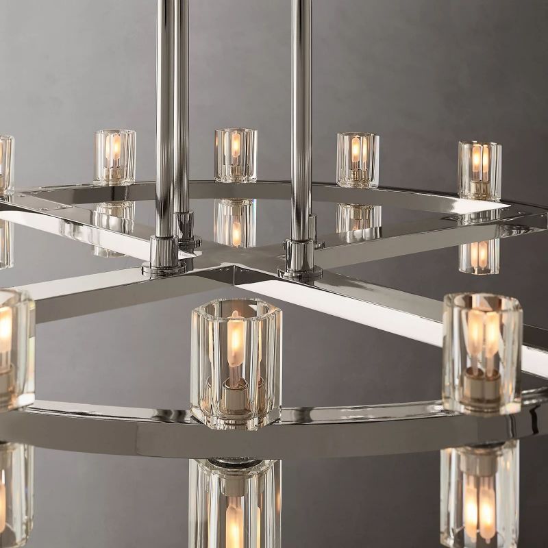 Brachor Round 2-Tier Chandelier 60"