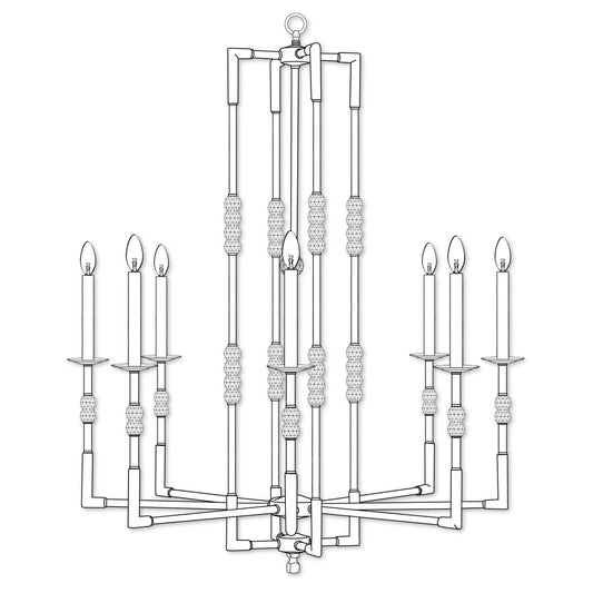 Magro 8 Light Chandelier