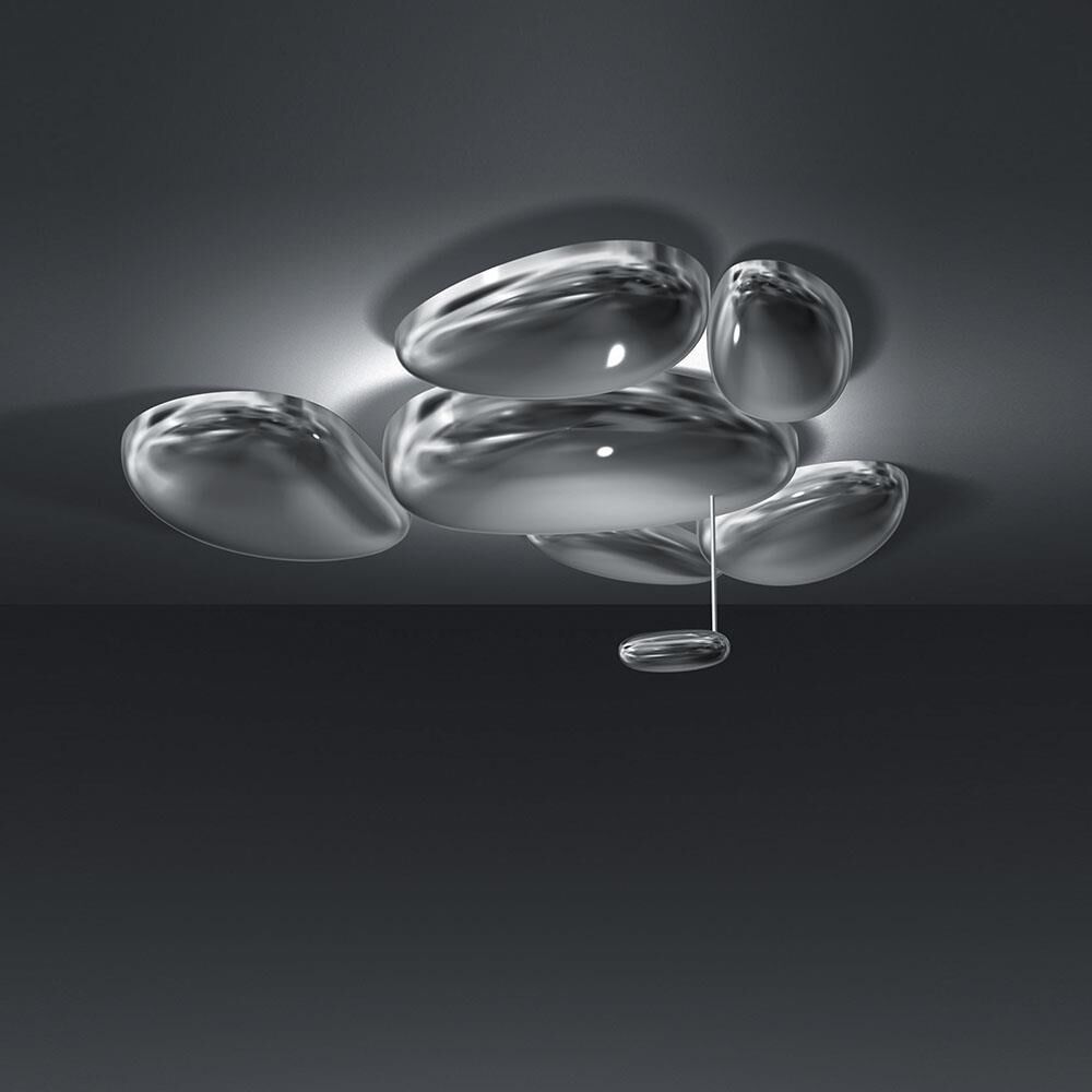 Artemide Ross Lovegrove Skydro 56 Inch 1 Light Led Semi Flush Mount Cp370080