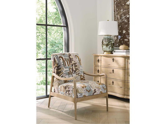 Upholstery Gianna Brown Accent Chair