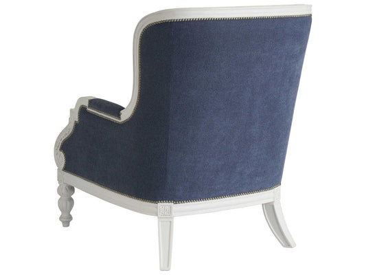 Upholstery Kamari Blue Accent Chair