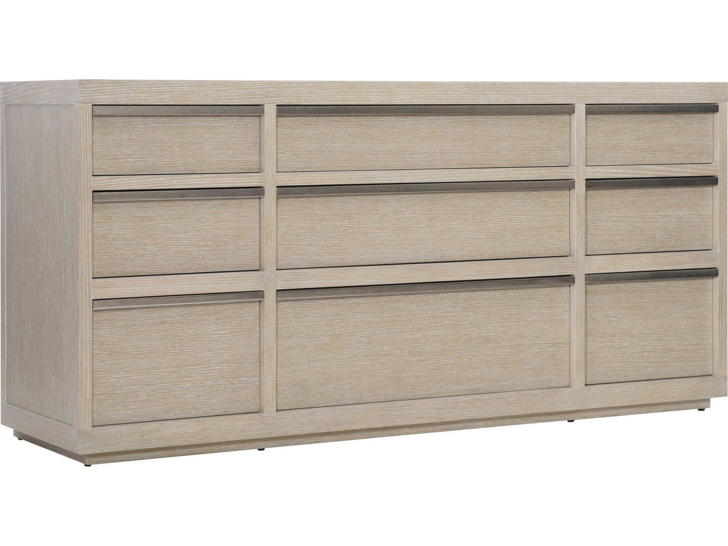 Solaria Beige Oak Wood Dresser