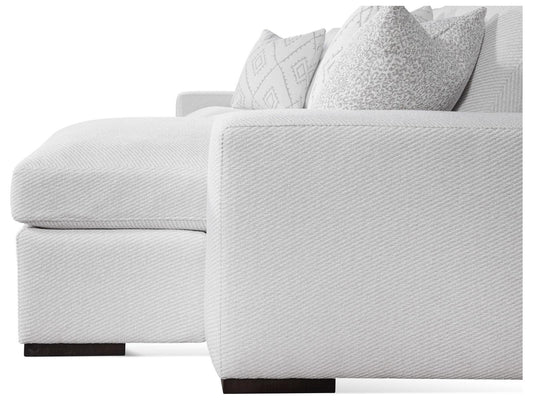 Memphis 5-Piece Chaise Fabric Sectional Sofa