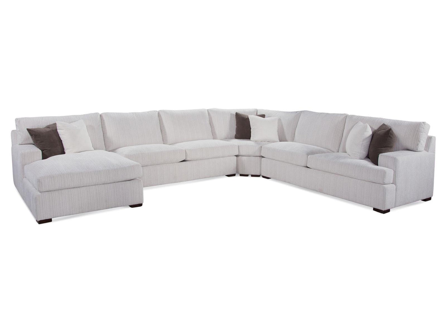 Cambria 4-Piece Modular Upholstered Sectional Sofa